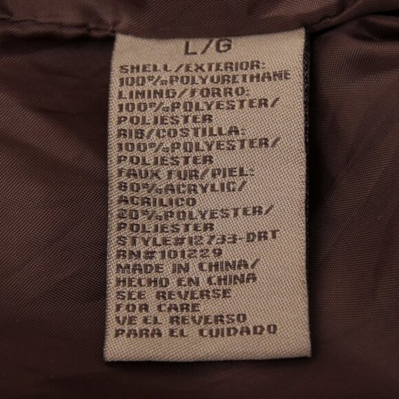 Ashley by 26 international Leather Jacket with Detachable Faux Fur Hood - Picture 11 of 14